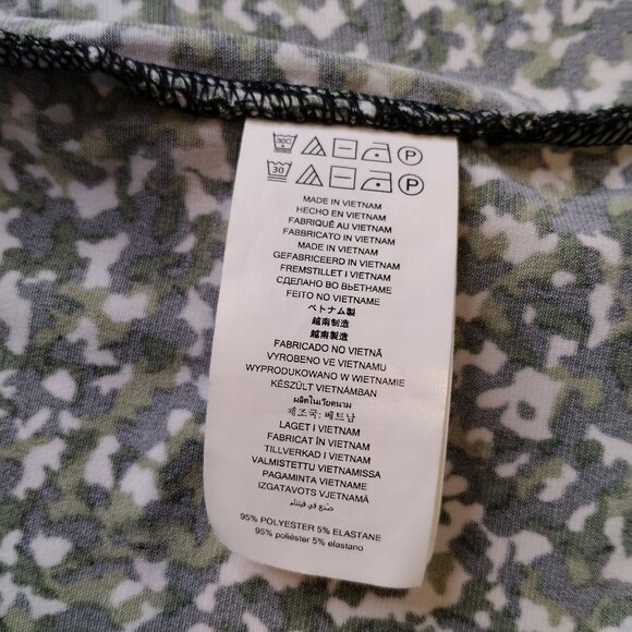 MICHAELl Michael Kors Camouflage Ruffle Top - Picture 8 of 8